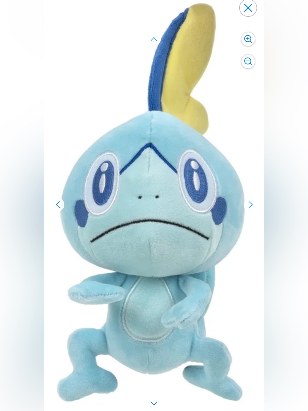 Pokemon 8 inch Sobble plush toy